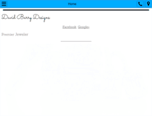 Tablet Screenshot of davidbarryjewelers.com